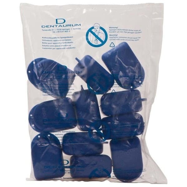 Caja de Retención Maxi de Plástico Resistente (10 uds) - Azul Img: 202408101