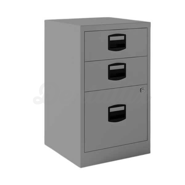 PFA: Cajonera Fija 67,2 x 41 x 40 cm - Gris (2 Cajones personales + 1 archivo) Img: 202505311