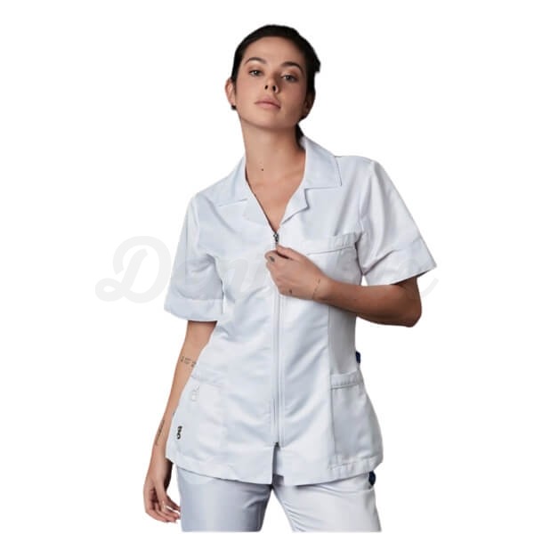 CASACA PRINCESA WIN ANTIBACTERIAL (COLOR: BLANCO/TALLA: XL) Img: 202306031