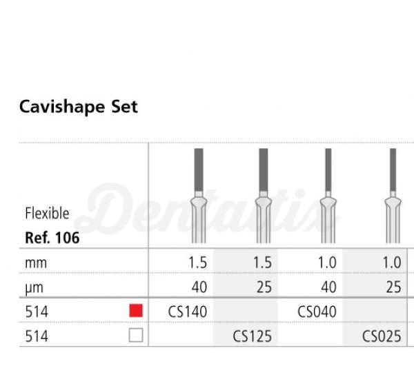 FRESA OSC CS140 CAVISHAPE DE 40μm Img: 201807031