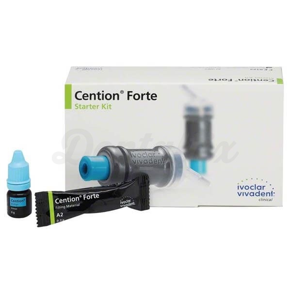 Cention Forte: Composite Estético (Cápsulas de 0.3 gr) Kit Intro 20 Cápsulas 0.3 gr A2 Img: 202304291