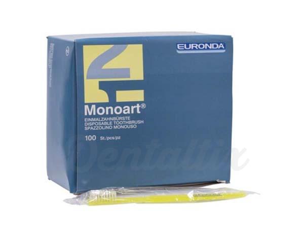 Monoart: Cepillo Dental Desechable (caja de 100 uds) - Amarillo Img: 202008011