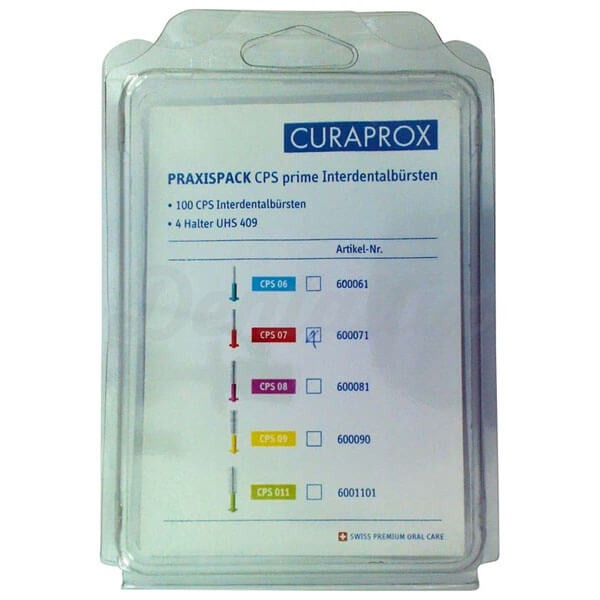 Curaprox CPS Prime Handy: Cepillos Interdentales - Ø 2.5 mm (50 uds) Img: 202408101