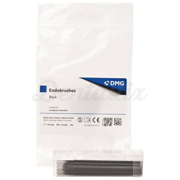 LuxaBond Endo: Microaplicadores Negros (25 ud.) Img: 202503081