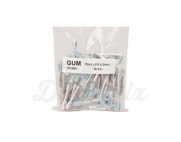 GUM® TRAV-LER: Cepillos Interdentales (Ø 2 mm) - 50 unidades Img: 202008011