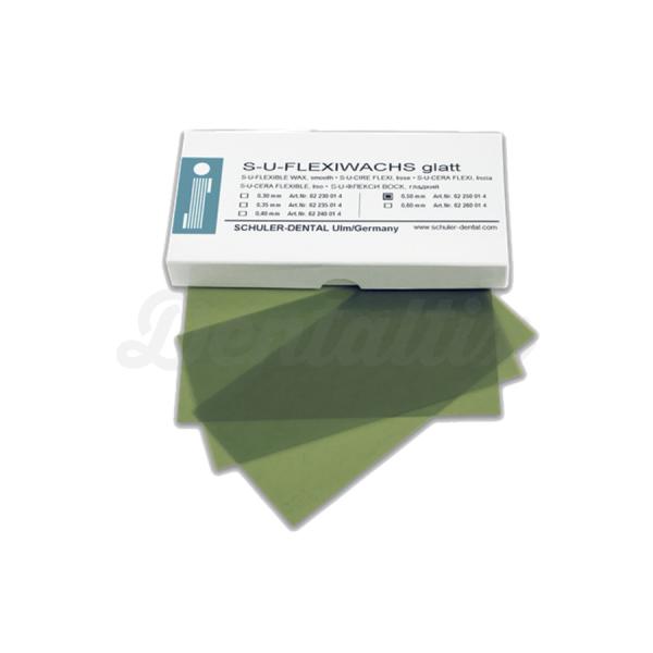 Planchas cera Verde lisas (15u.) - 0.35 mm planchas 15 ud Img: 201812151