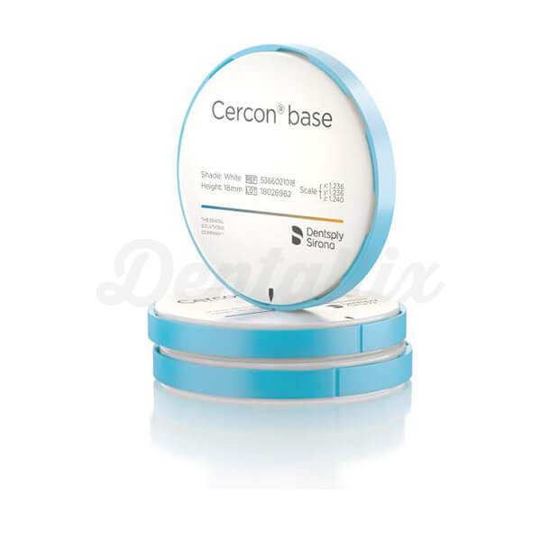 Cercon Base: Discos de Zirconio para Restauraciones Dentales - HT TCT - D: 98 mm - G: 12 mm (A3)  Img: 202401201