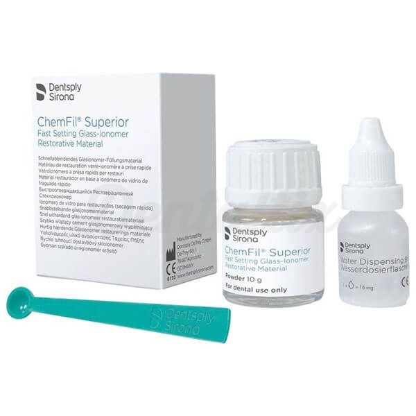 ChemFil Superior: Material de Relleno de Ionómero de Vidrio (10 gr) - Claro Img: 202408101