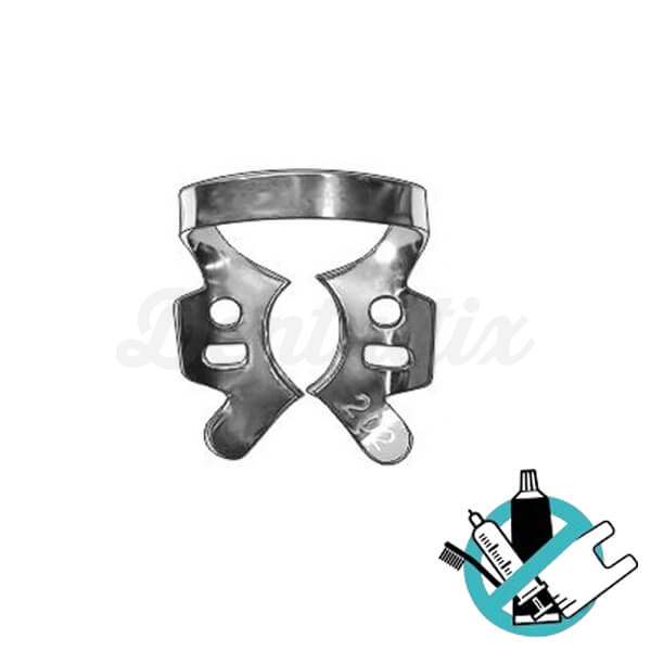 Clamps Odontológicos para Diques de Goma - Clamp 202 Img: 202504121