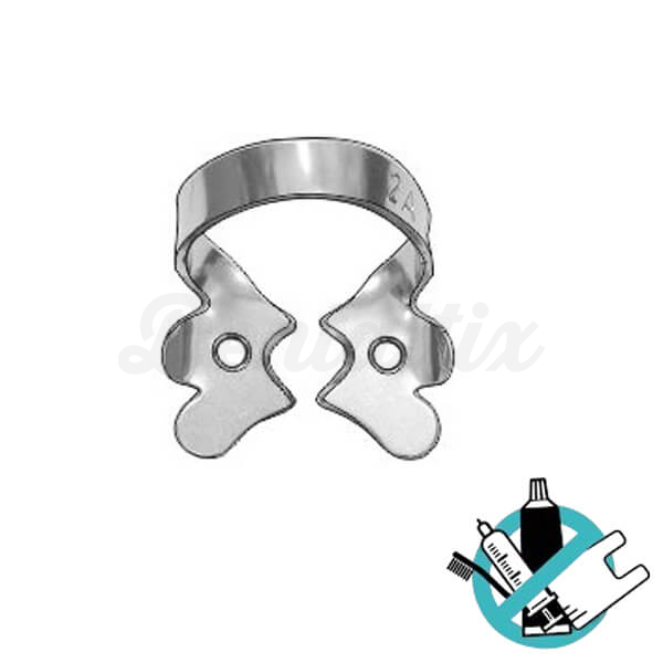 Clamps Odontológicos para Diques de Goma - Clamp 2A Img: 202504121