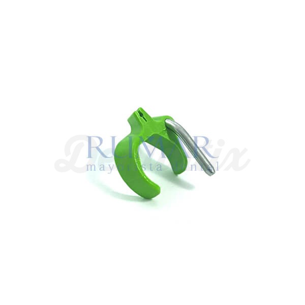 Clip Verde para Aguja de Irrigación Interna de Contraangulo Img: 202503081