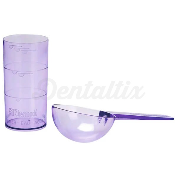 Cuchara y Vaso Medidor para Alginato - Violeta Img: 202501251