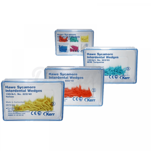 CUÑAS MADERA NARANJA