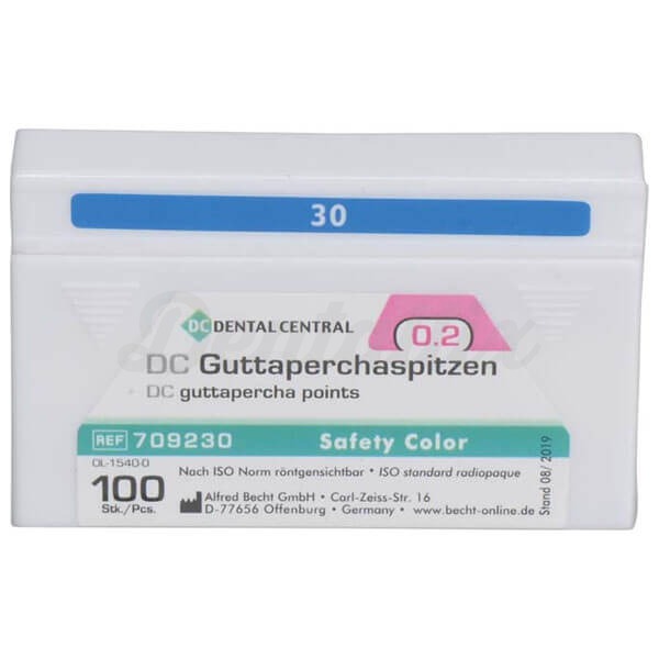 DC: Puntas de Guttapercha de Color de 28 mm (100 uds) - 030 Img: 202408101