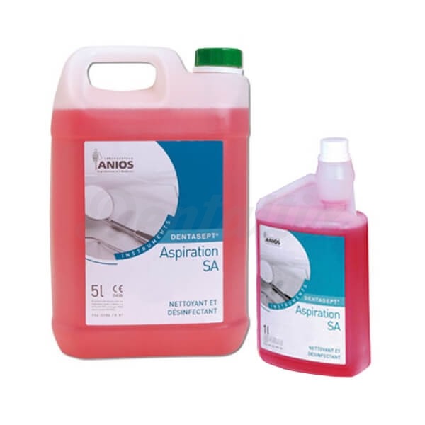 Dentasept Aspiration AF+: detergente p/sistemas de aspiración (1 y 5 L )