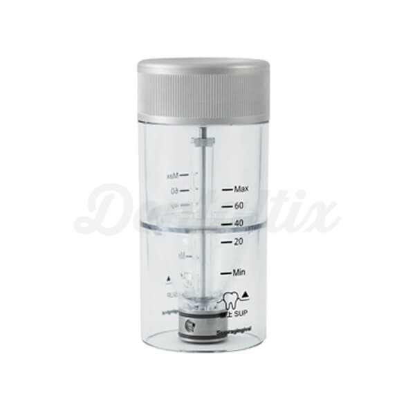 PT-A; AP-A; AP-B: Tanque para Polvo Supragingival con Tapa Plateada