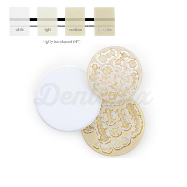 DIMA Zirconia Discos CADCAM HT - Claro HT 10mm Img: 201812151