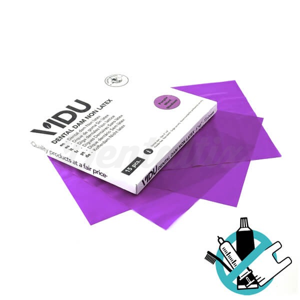 Diques de Goma Lilas Sin Látex Ni Polvo (15 uds) - Medio Img: 202403231