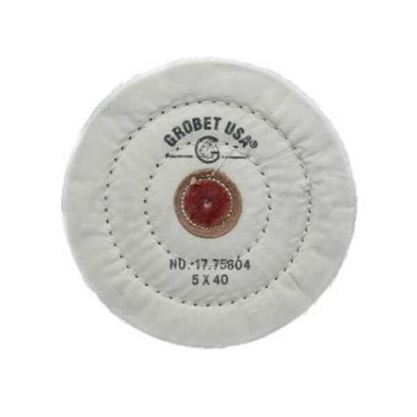 DISCO GROBET ALGODON BLANCO 125 MM. DIAM. 60 HOJAS (17.75901) Img: 202302112