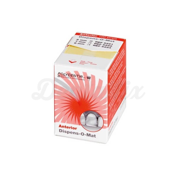 Dispens-O-Mat: Matrices Autoadhesivas Transparentes (100 uds) - 6 mm Img: 202408101