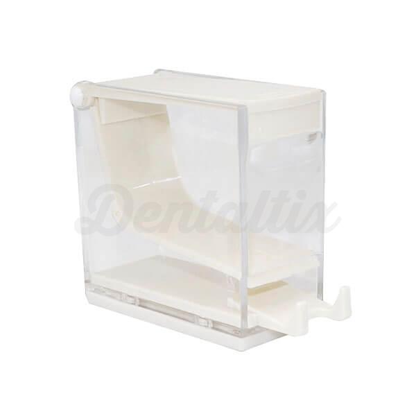 Dispensador para Rollos de Algodón Blanco