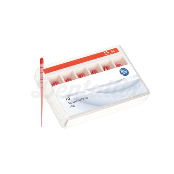 Puntas de Gutapercha FQ (100 uds) - 025 .04 Img: 202601102