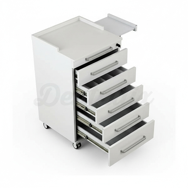 Carrito para Clínica Dental con 5 Cajones Img: 202601101