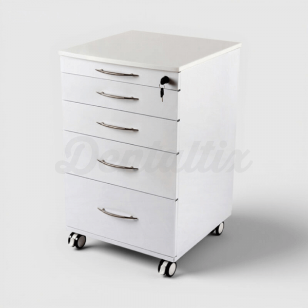 Carrito para Clínica Dental con 5 Cajones Img: 202601311