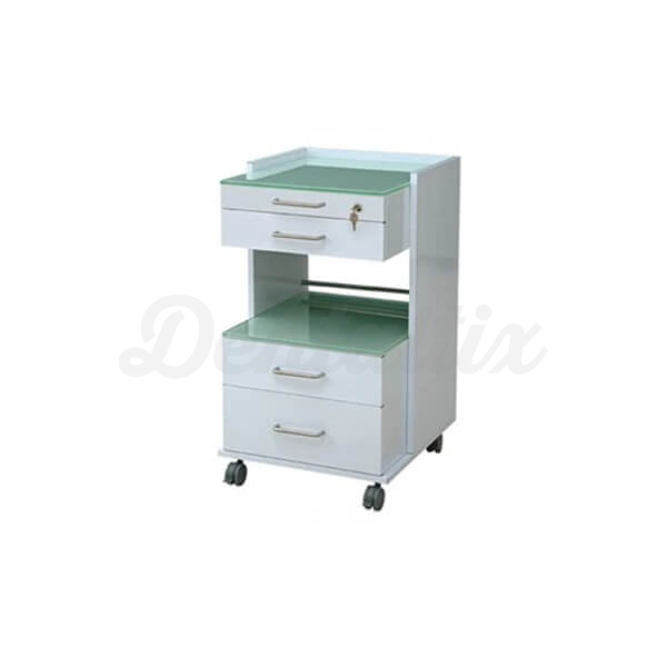 Carrito para Clínica Dental con Encimera de Marmol Img: 202507121