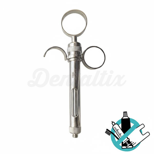 Jeringa Anestesia Tres Aros Abierta, triple hook Img: 202603281