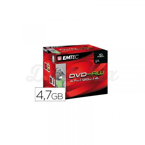 DVD-RV Emtec caja de 10 Img: 201807281