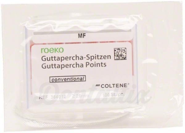 Puntas De Gutapercha Convencionales (100 Uds.)-F (100uds.) Img: 201911301