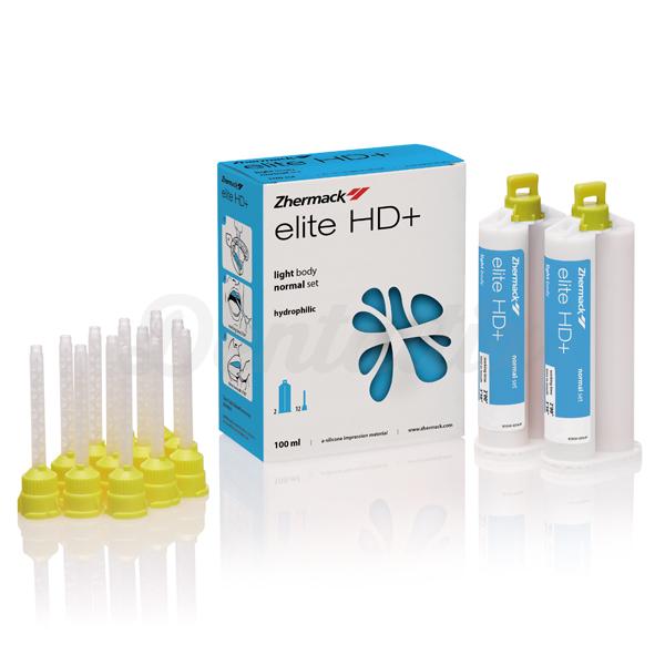 Elite HD + Light Body Normal: silicona de adición - 2 x 50 ml