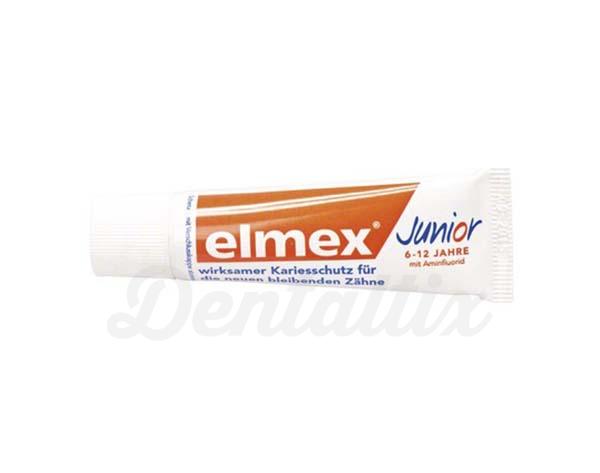 Elmex Junior: Pasta Dental con Fluoruro de Amina - 12 ml Img: 202007181