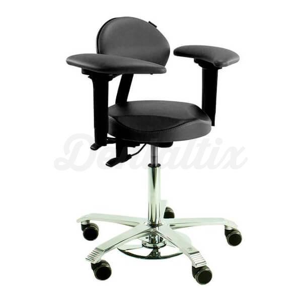 SILLA ERGO SUPPORT Para MICROSCOPIO. INCLIN. NEGRO (K05)