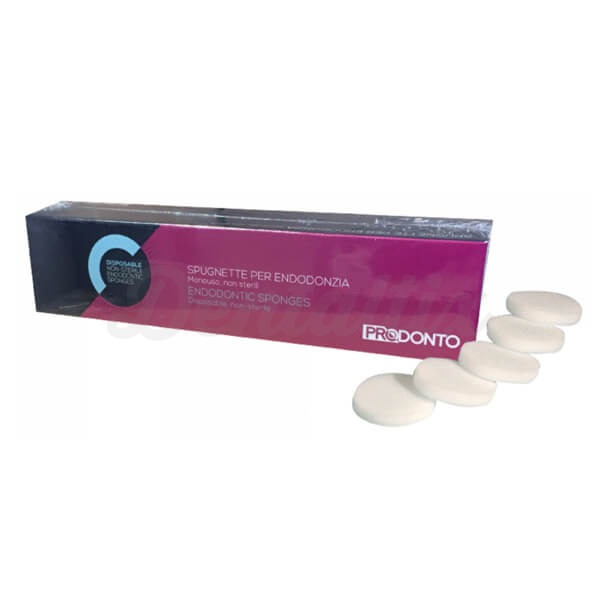 Esponjas Endodoncia Redondas para Uso Dental - 1 cm (25 uds) Img: 202401201