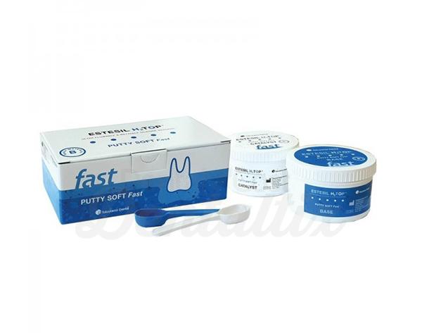 Estesil H2Top - Silicona de Adición- Putty Soft Fast(2 x 300 ml) Img: 202002151