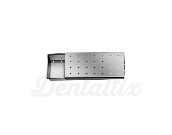 Estuches perforados para fresas (diferentes tamaños)-Estuche agujas 50 x 30 x 6 mm Img: 202001041