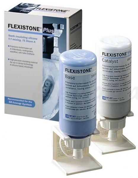 Flexistone® Plus - Material aislante y de modelado estándar-2 x 160 ml catalizador, 1 u mezcladora Img: 202001041