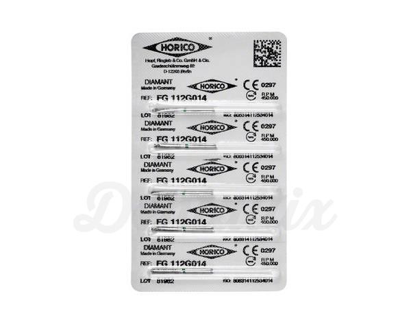 Fg 112 - Fresa de diamante (5 uds) - ISO 014 verde Img: 202004181