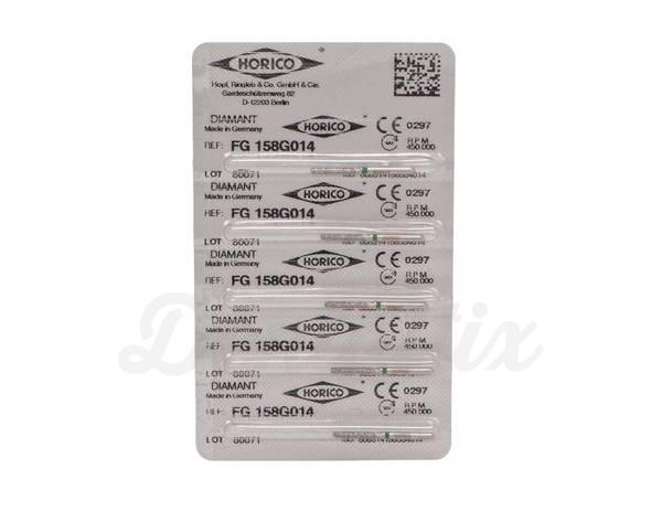Fg 158 - Fresa de diamante verde ISO 014 (5 uds) Img: 202004181