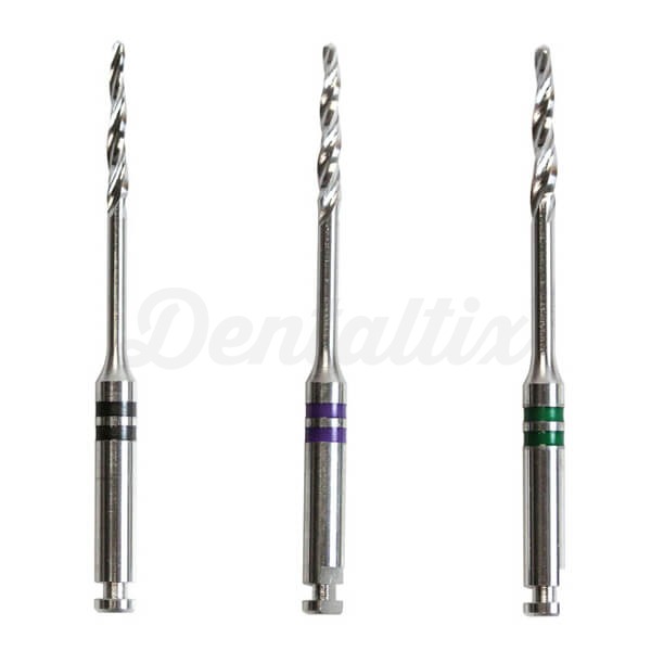 FibreKleer: Fresa Tapered para Postes Dentales - 1,25 mm (negro) Img: 202401201