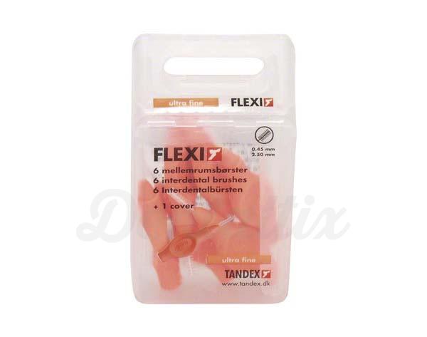 Flexi: Cepillos Interdentales Naranja 0.45 mm - 6 uds Img: 202008011