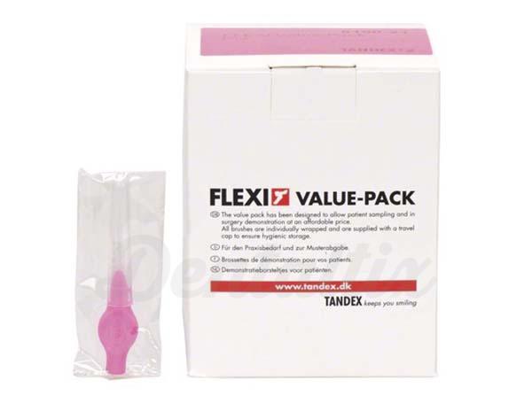 Flexi: Cepillos Interdentales Rosa 0.40 mm - 25 uds Img: 202008011