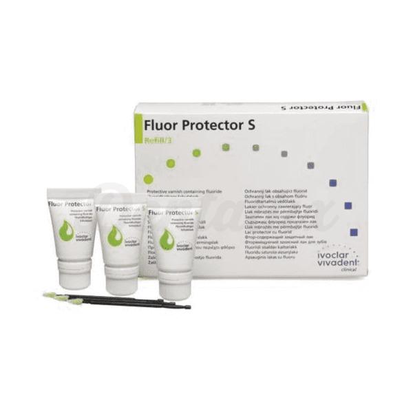 Fluo Protecto S Refill, 3x 7g tubo Img: 202210011