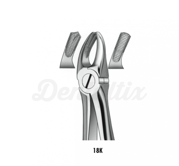 Forceps infantil Molar izquierdo sup. 18K Img: 201807031