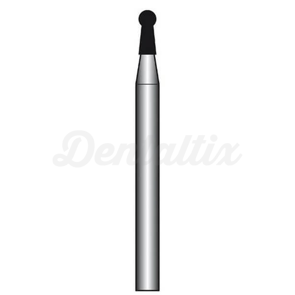 Fresa de Diamante FG Redonda con Collar 802 (002) - T: 012 - G: Medio - L: 2.3 mm Img: 202508161