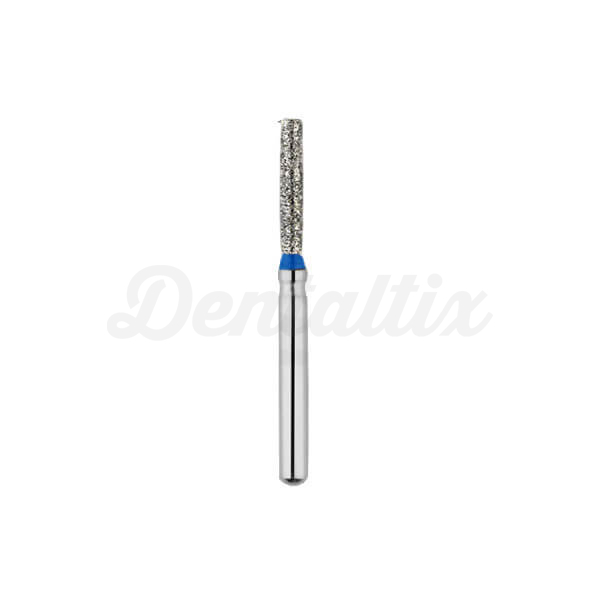 Fresa de Diamante FG Cilíndrica Plana 837 (111) - T: 014 - G: Medio - L: 8.0 mm Img: 202508161