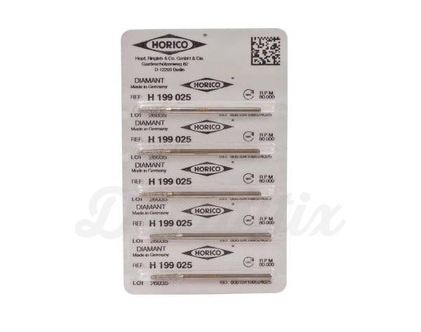 Fresa de Diamante H 199 10 mm (5 uds) - ISO 025 Img: 202004111
