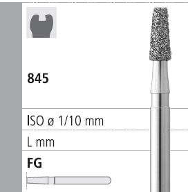 Fresa Diamantata Cilindrica Per Intaglio, Testa 20mm, Grana 600 - Per Pietra, Vetro, Ceramica